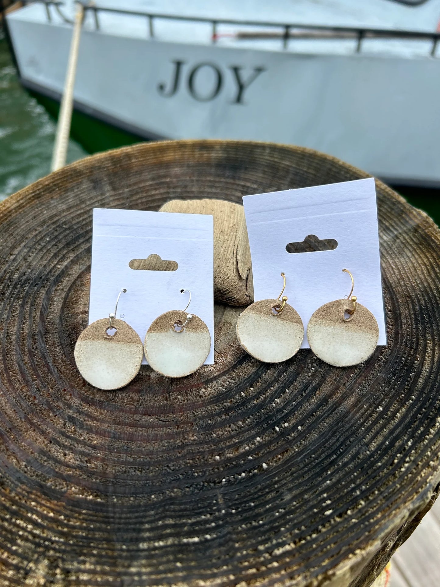 Leelanau Pottery Earrings - Multiple Options
