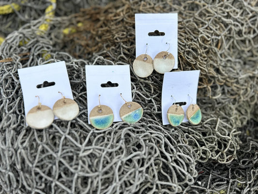 Leelanau Pottery Earrings - Multiple Options