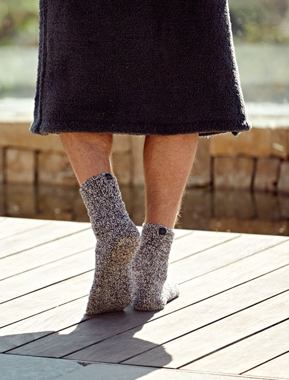 Barefoot Dreams Heathered Men's Socks - Multiple Options