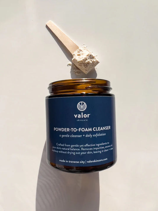 Valor Skincare Powder-To-Foam Cleanser