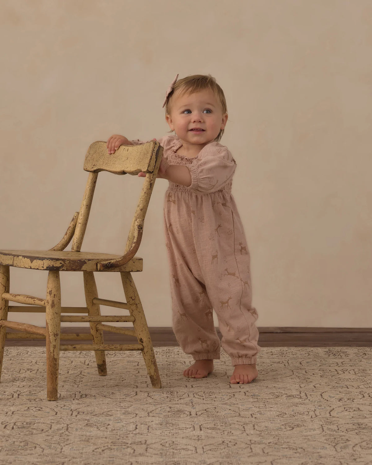 Rylee + Cru Sage Jumpsuit Fawns, Blush