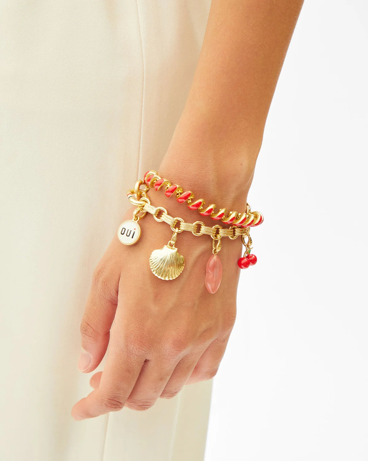 Clare V La Cerise Charm, Poppy