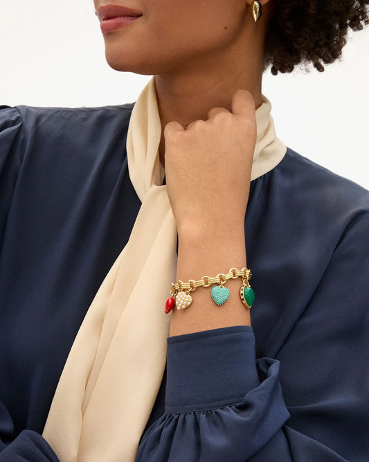Clare V Le Heartbreaker Bracelet