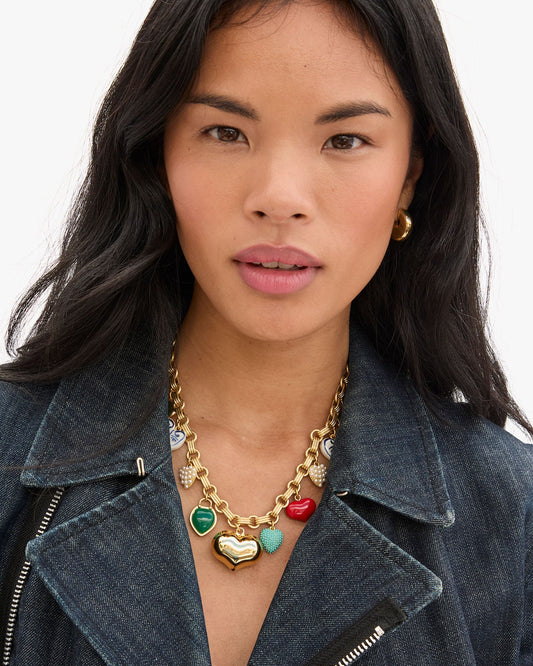 Clare V Le Heartbreaker Necklace