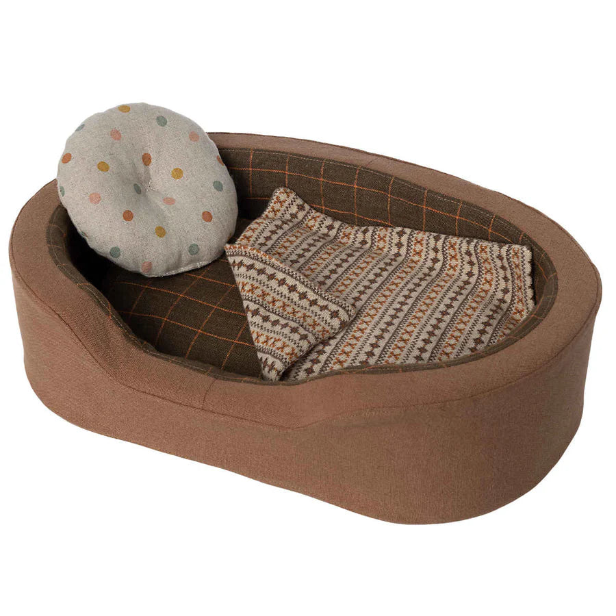 Maileg Cosy Basket, Medium, Brown