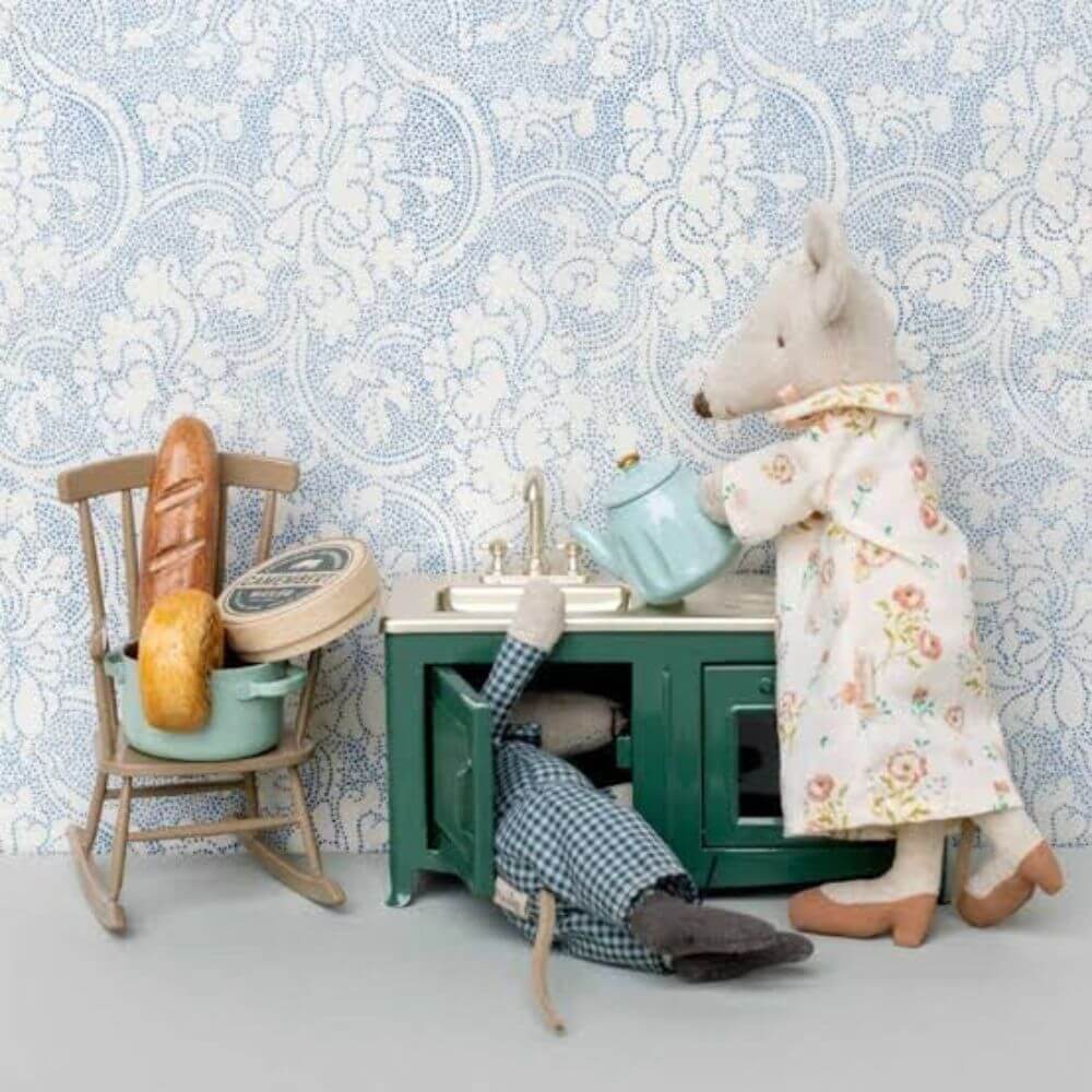 Maileg Kitchen, Mouse, Dark Green