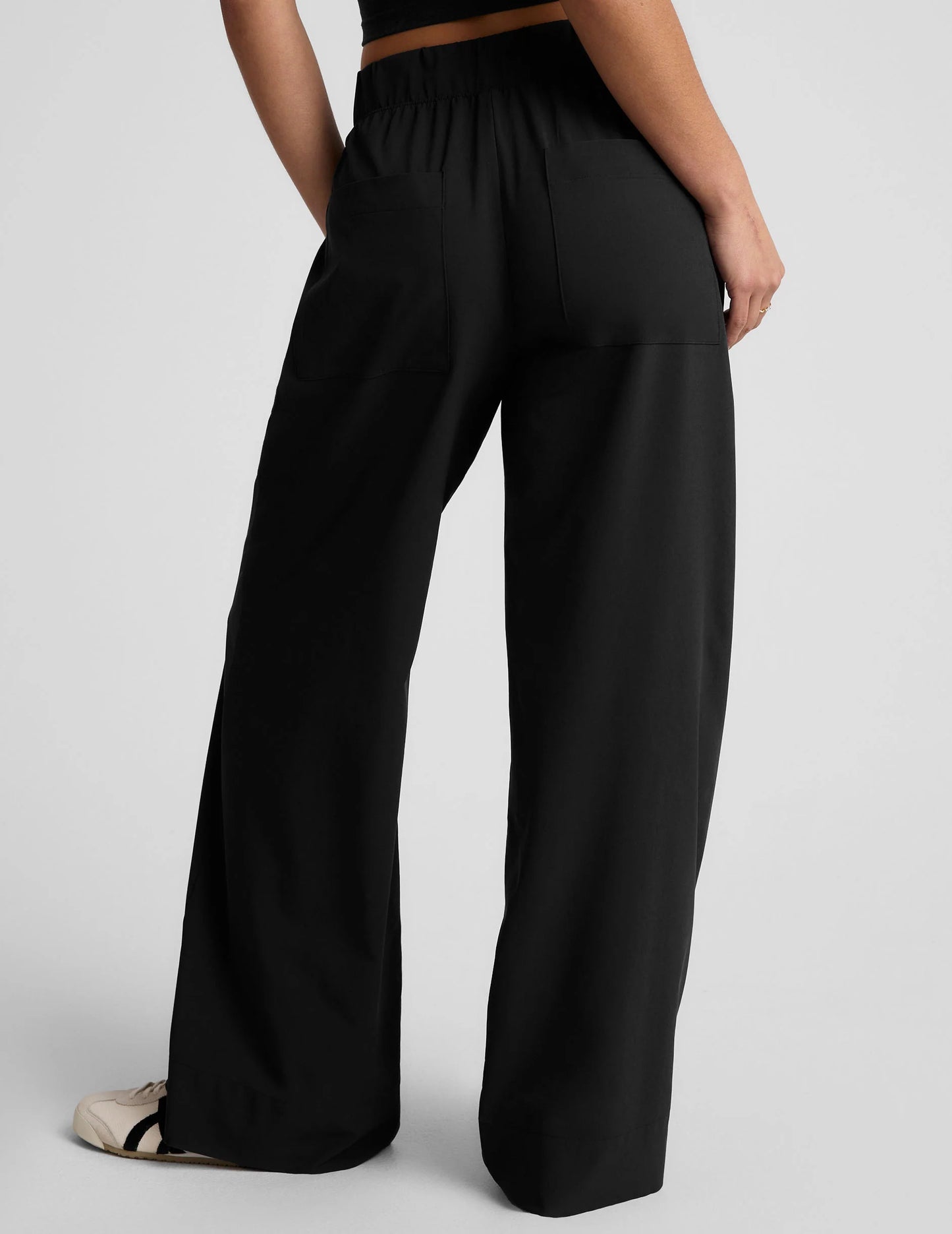 Beyond Yoga Easy Wide Leg Pant, Black