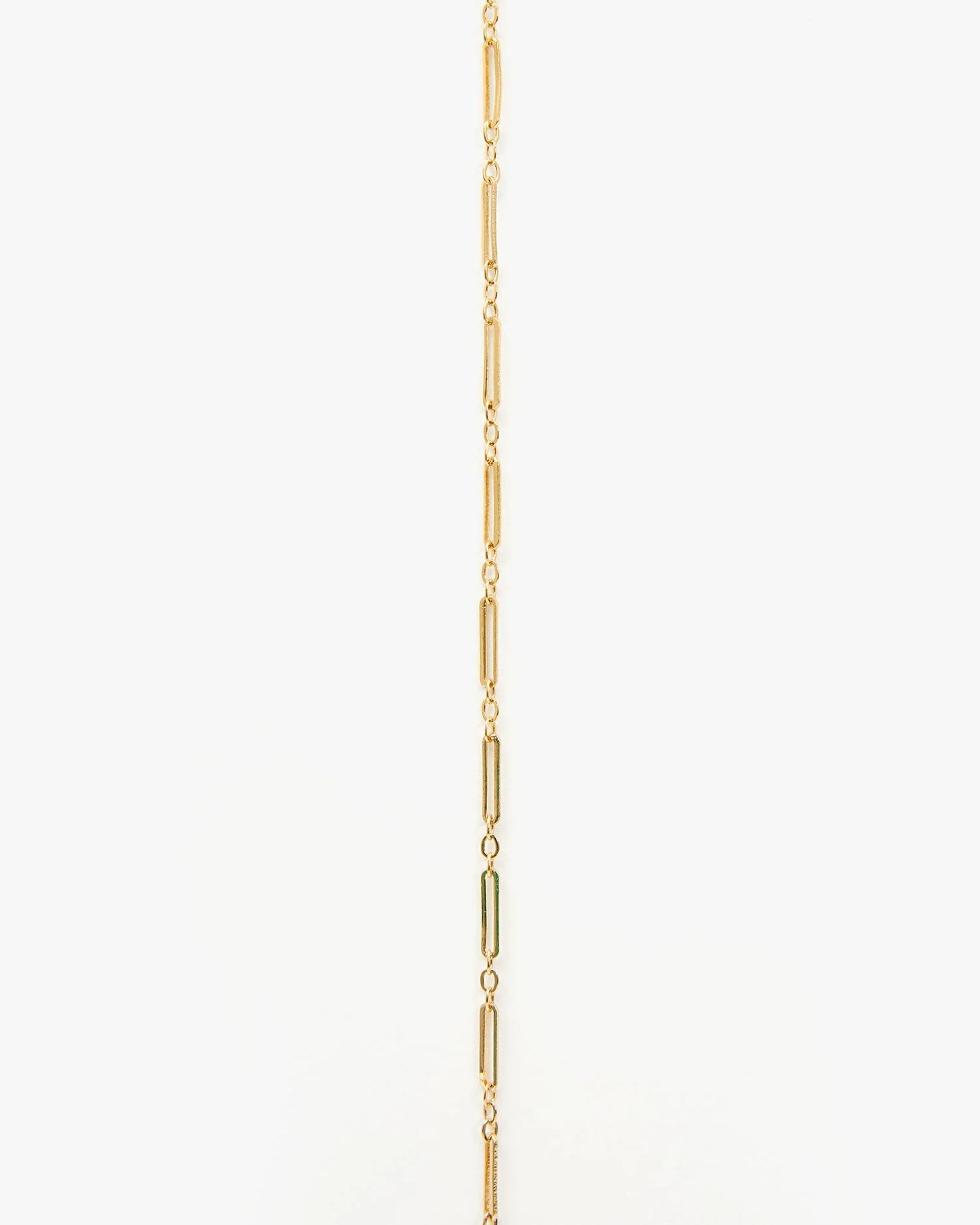 Clare V Fine Paperclip Charm Chain 24"