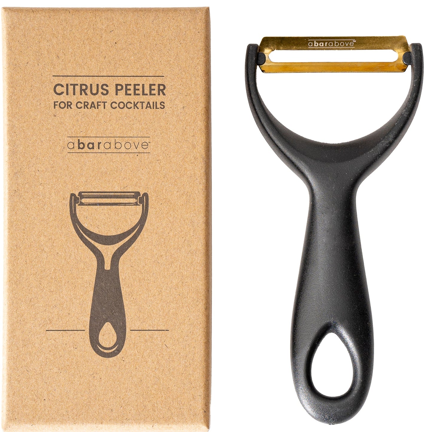 A Bar Above Citrus Peeler, Gold