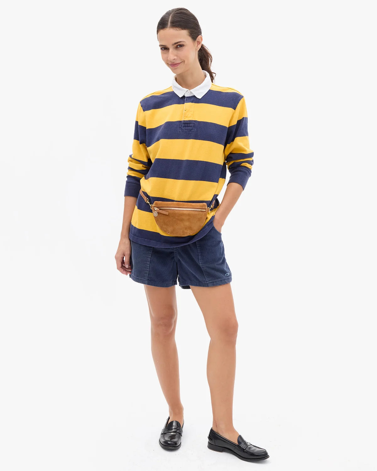 Clare V Petit Fanny Suede, Caramel