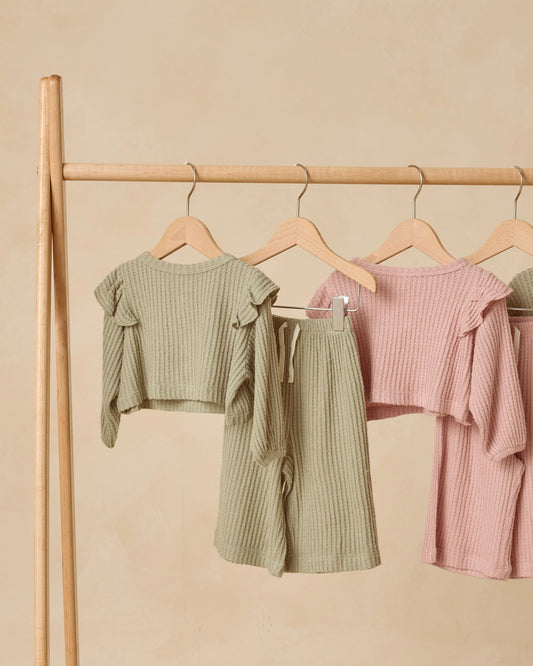 Quincy Mae Ruffle Cozy Set - Multiple Options