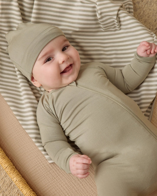 Quincy Mae Bamboo Zip Footie - Multiple Options