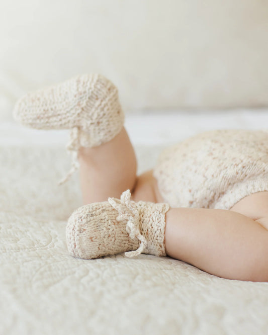 Quincy Mae Knit Booties - Multiple Options