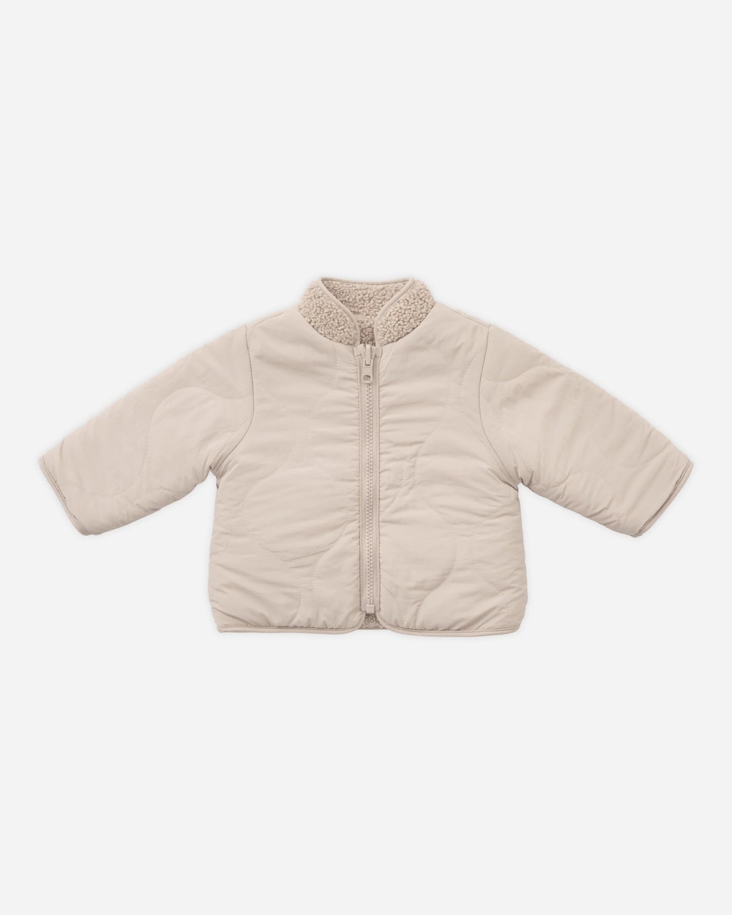 Quincy Mae Shearling Zip Jacket - Multiple Options