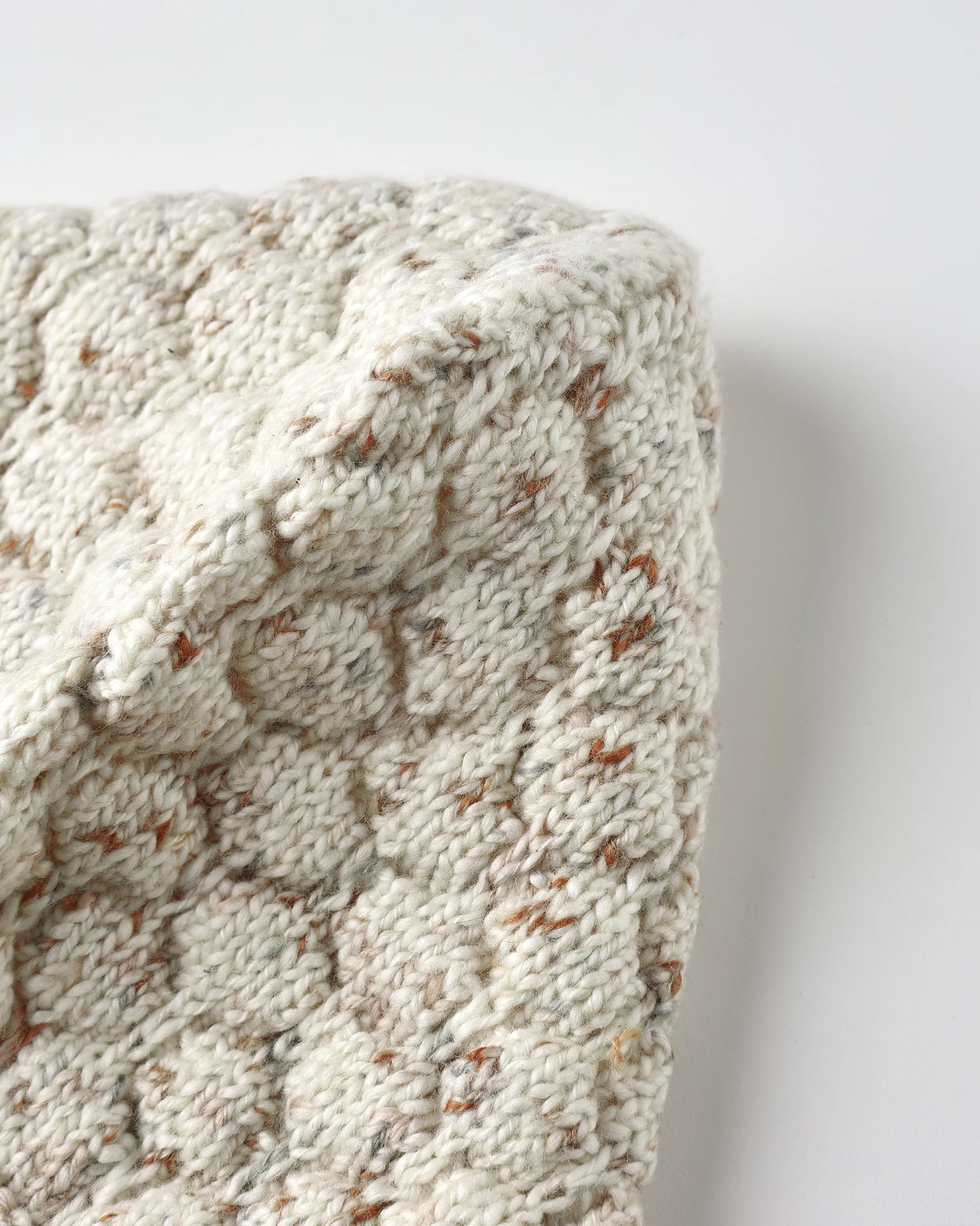 Quincy Mae Knit Bonnet, Natural Confetti