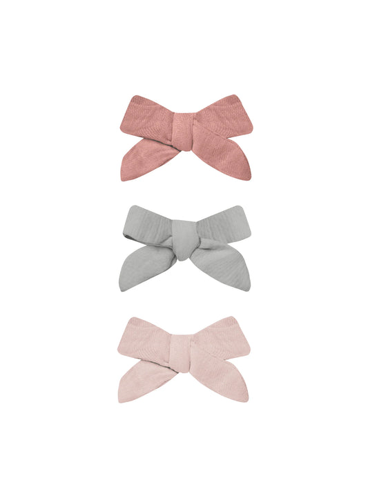 Quincy Mae Bow w/ Clip, Set of 3