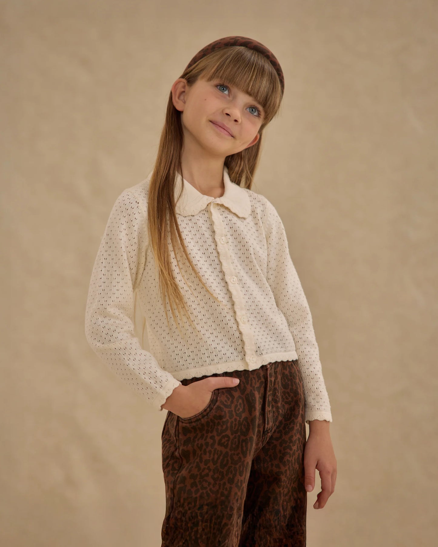 Rylee + Cru Rio Cardigan, Ivory