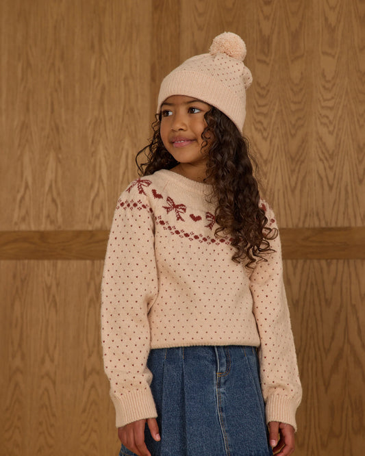 Rylee + Cru Fair Isle Sweater - Multiple Options