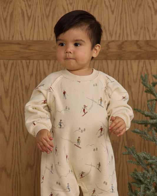 Rylee + Cru Raglan Jumpsuit, Natural/Skiers