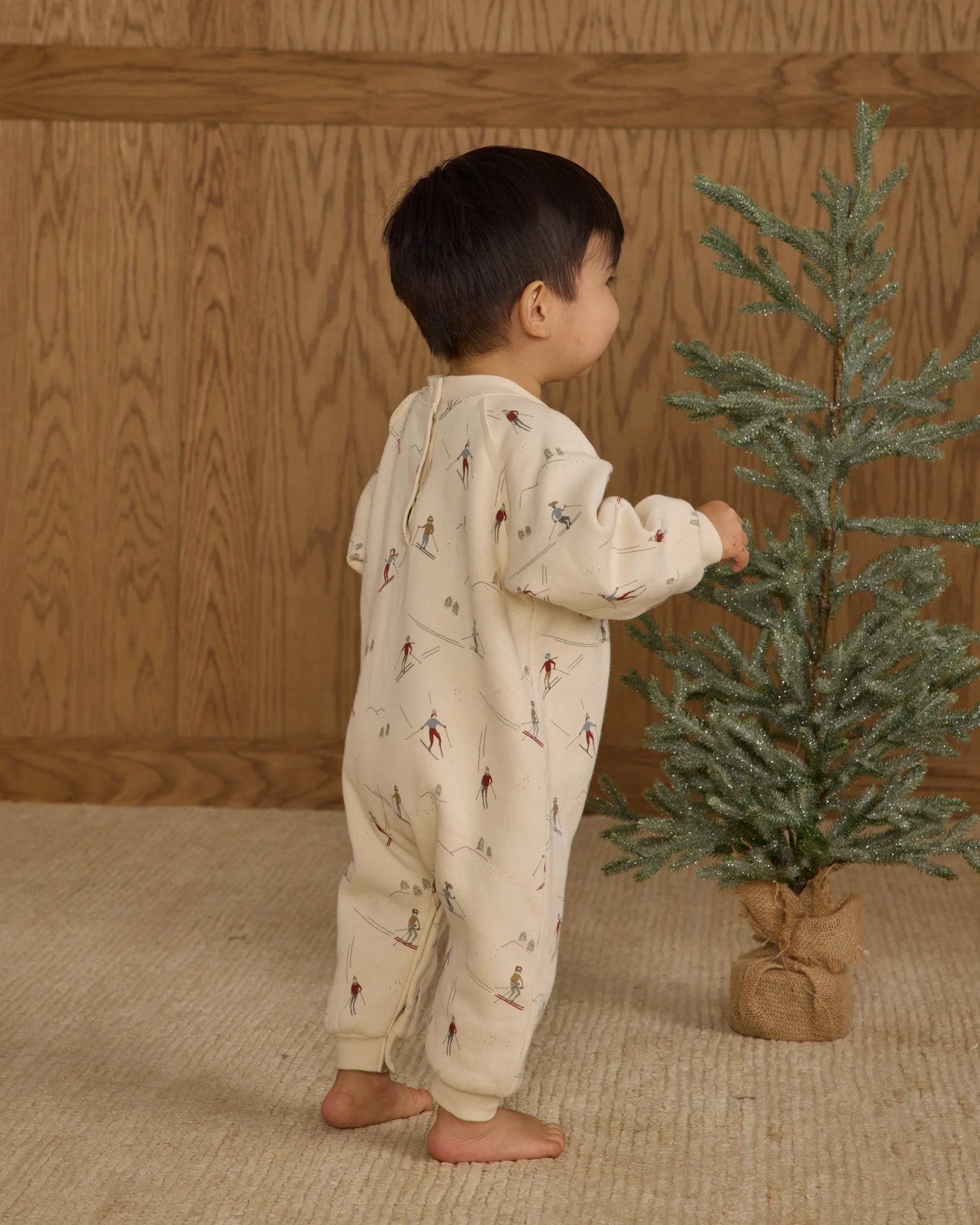 Rylee + Cru Raglan Jumpsuit, Natural/Skiers