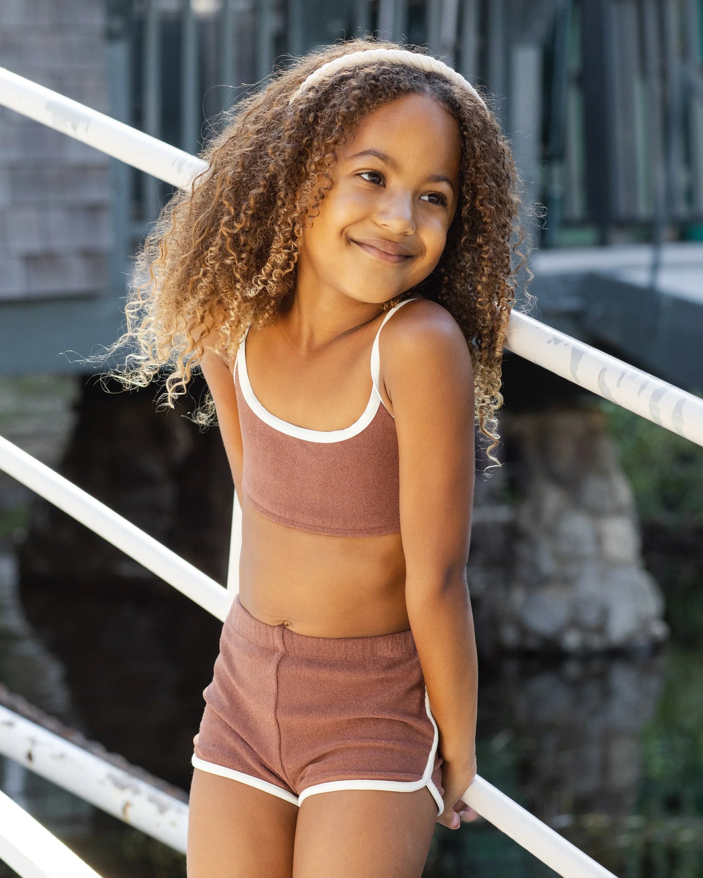 Rylee + Cru Nautical Headband, Natural
