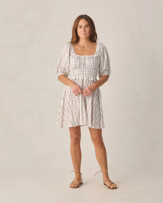 Rylee + Cru Women's Francesca Dress Summer Fruit/Ivory