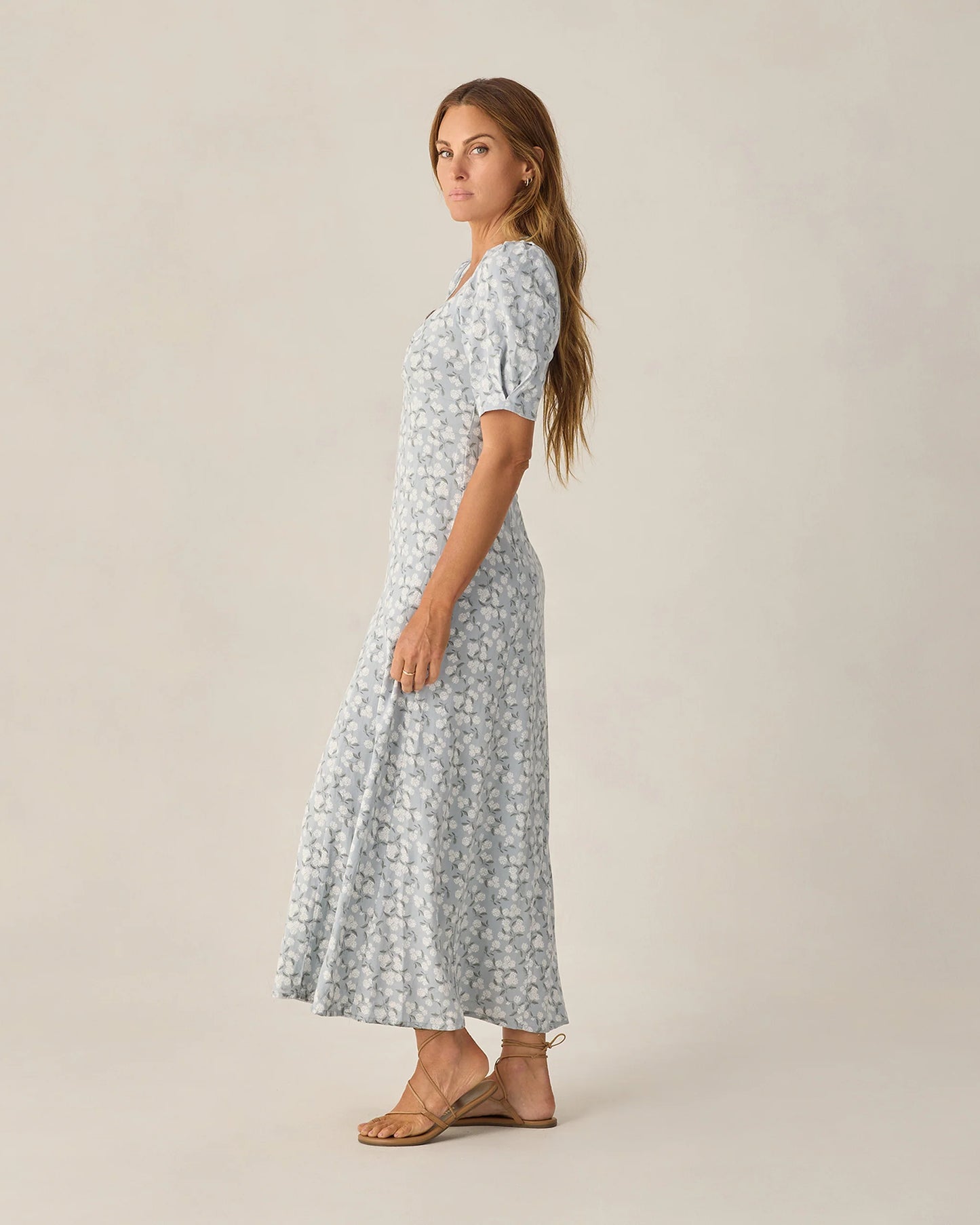 Rylee + Cru Women's Violet Dress Hydrangea/Light Blue