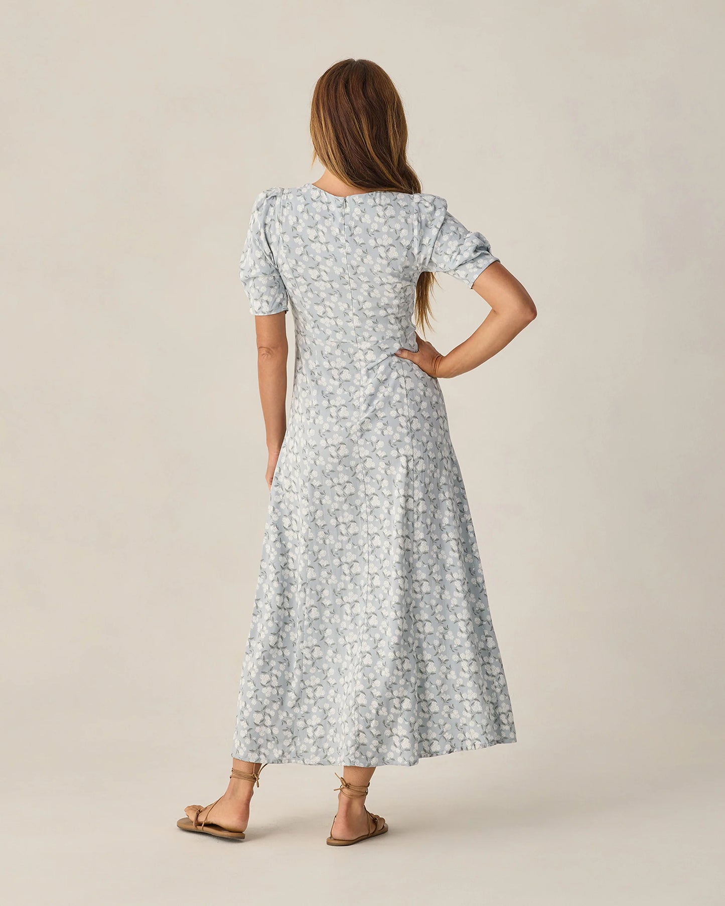 Rylee + Cru Women's Violet Dress Hydrangea/Light Blue
