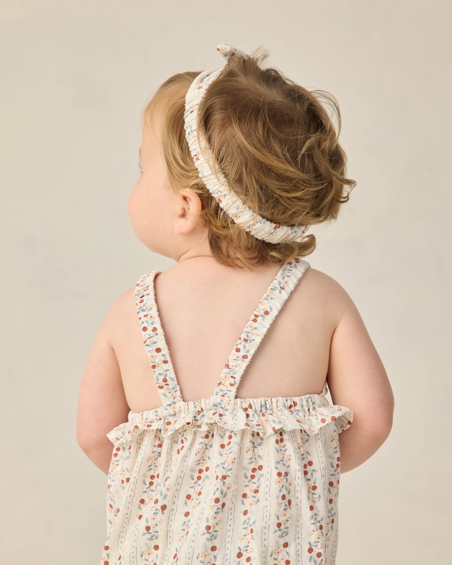 Rylee + Cru Kinsley Jumpsuit Summer Fruit/Ivory
