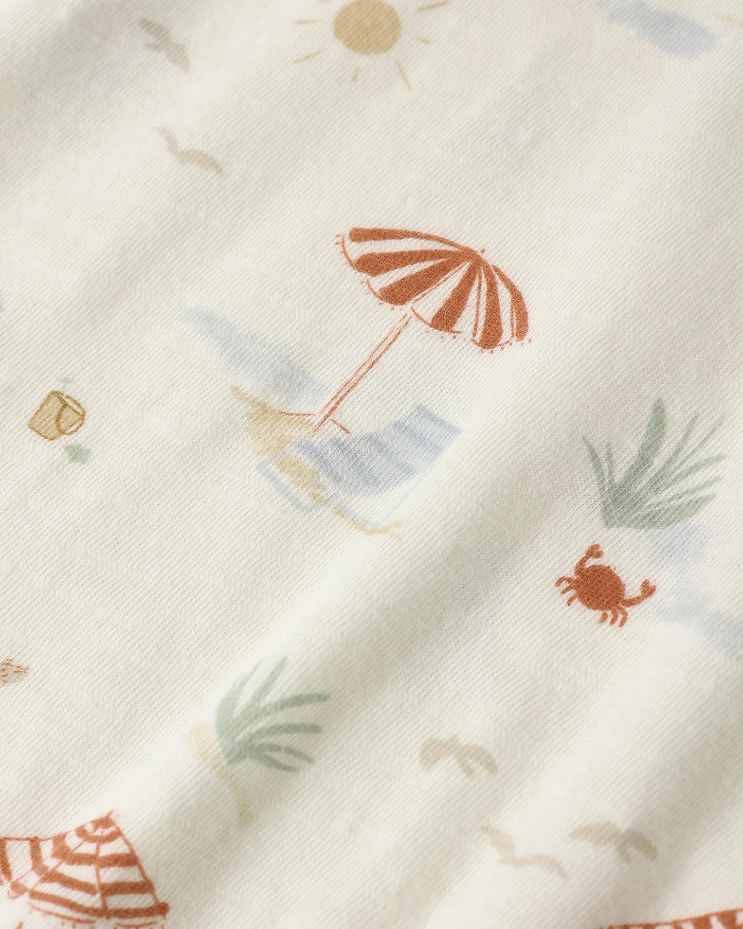 Rylee + Cru Bubble Onesie Beach Day/Ivory