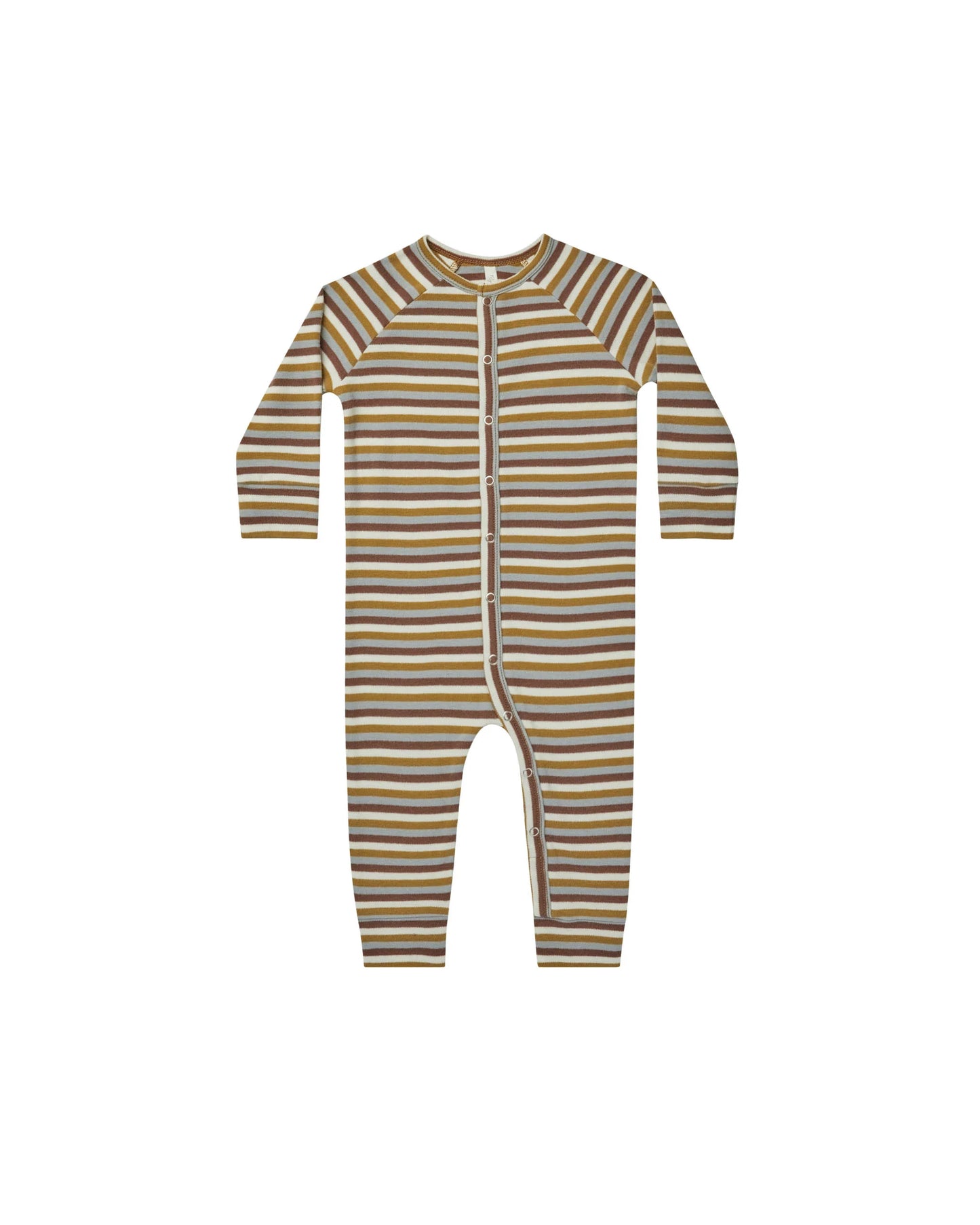 Rylee + Cru Long John Pajamas - Striped