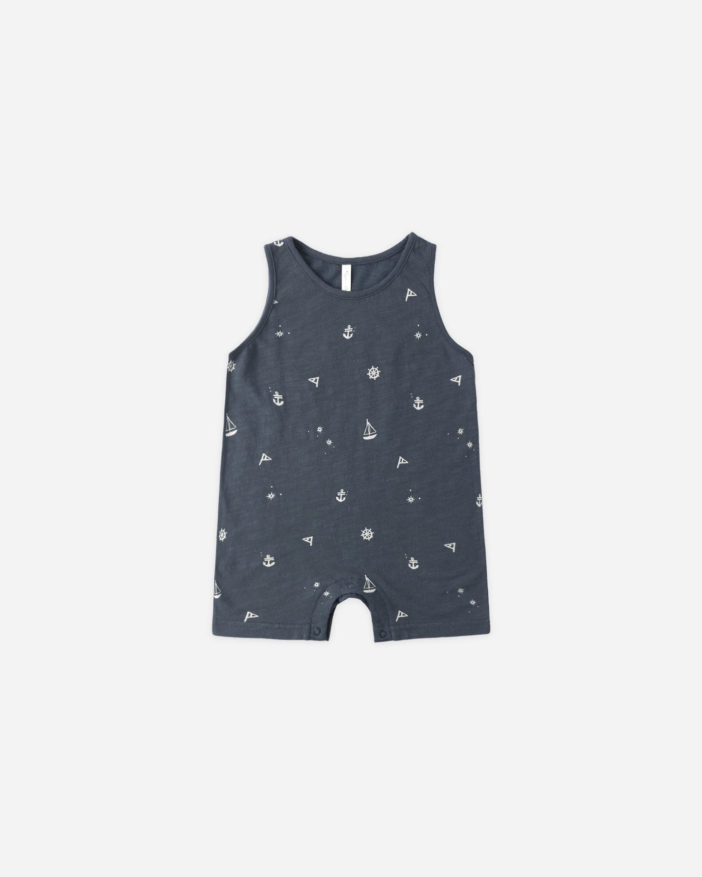 Rylee + Cru Sleeveless One-Piece Maritime/Navy