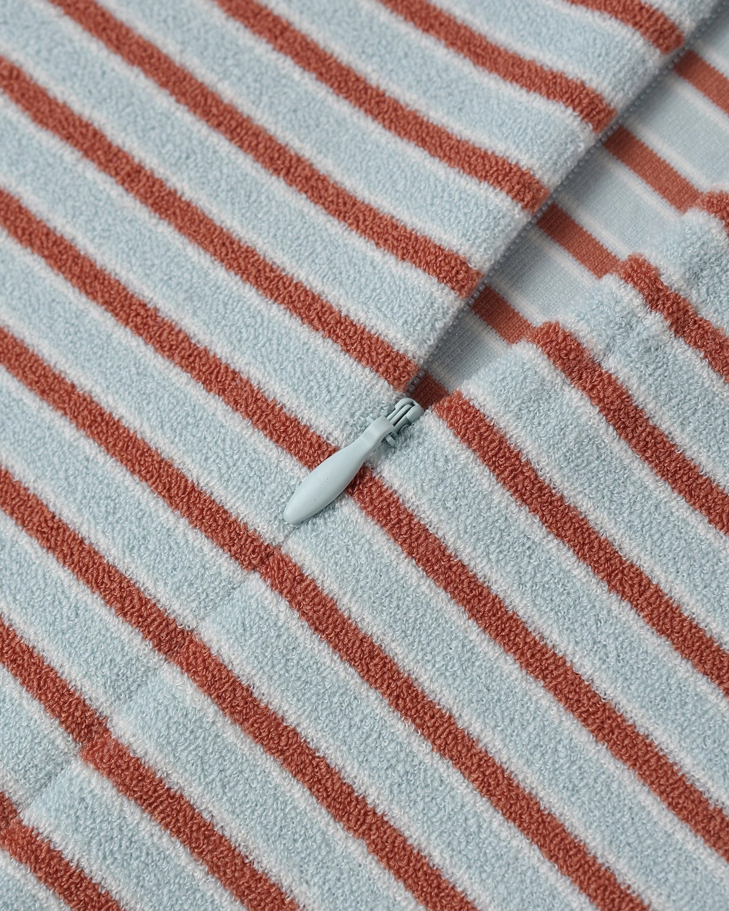 Rylee + Cru Shorty One-Piece Americana Stripe/Light Blue