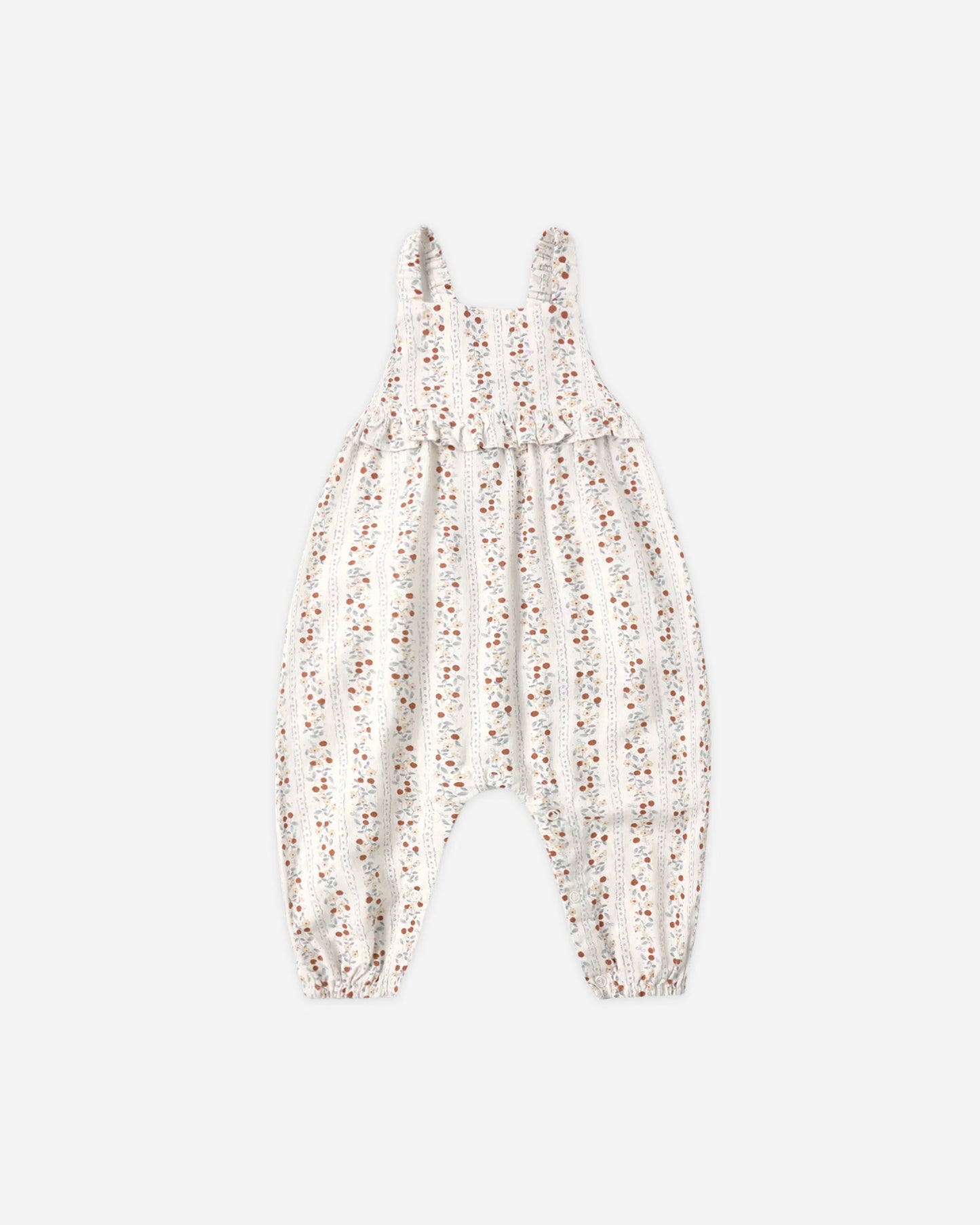 Rylee + Cru Kinsley Jumpsuit Summer Fruit/Ivory