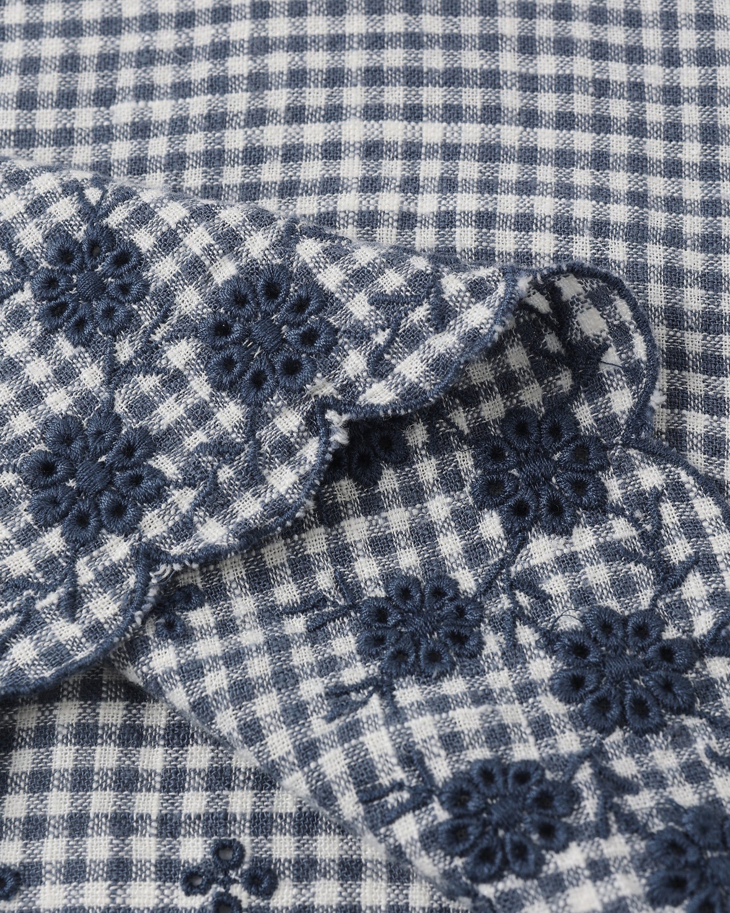 Rylee + Cru Lennon Dress, Marine Gingham