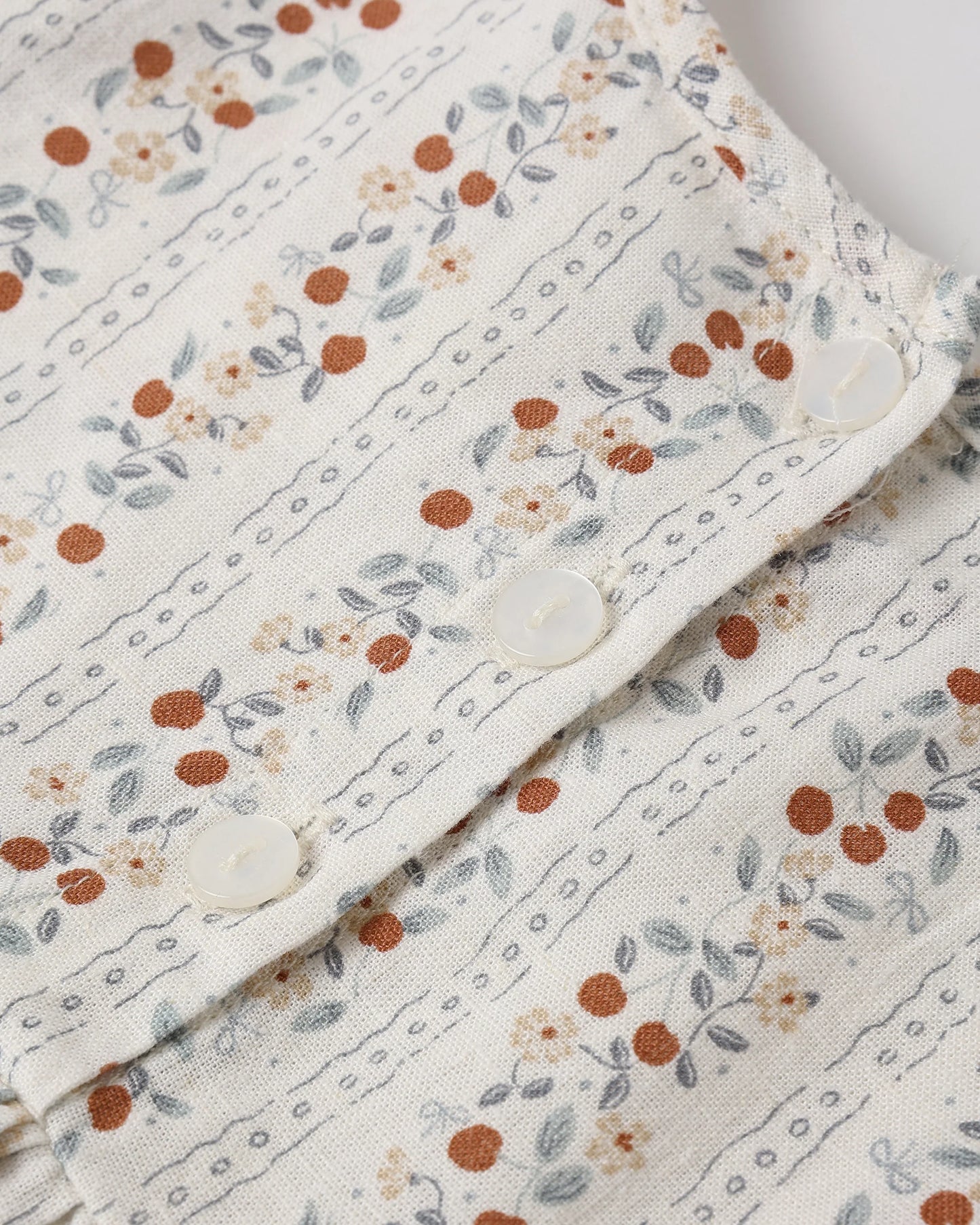 Rylee + Cru Kinsley Dress Summer Fruit/Ivory