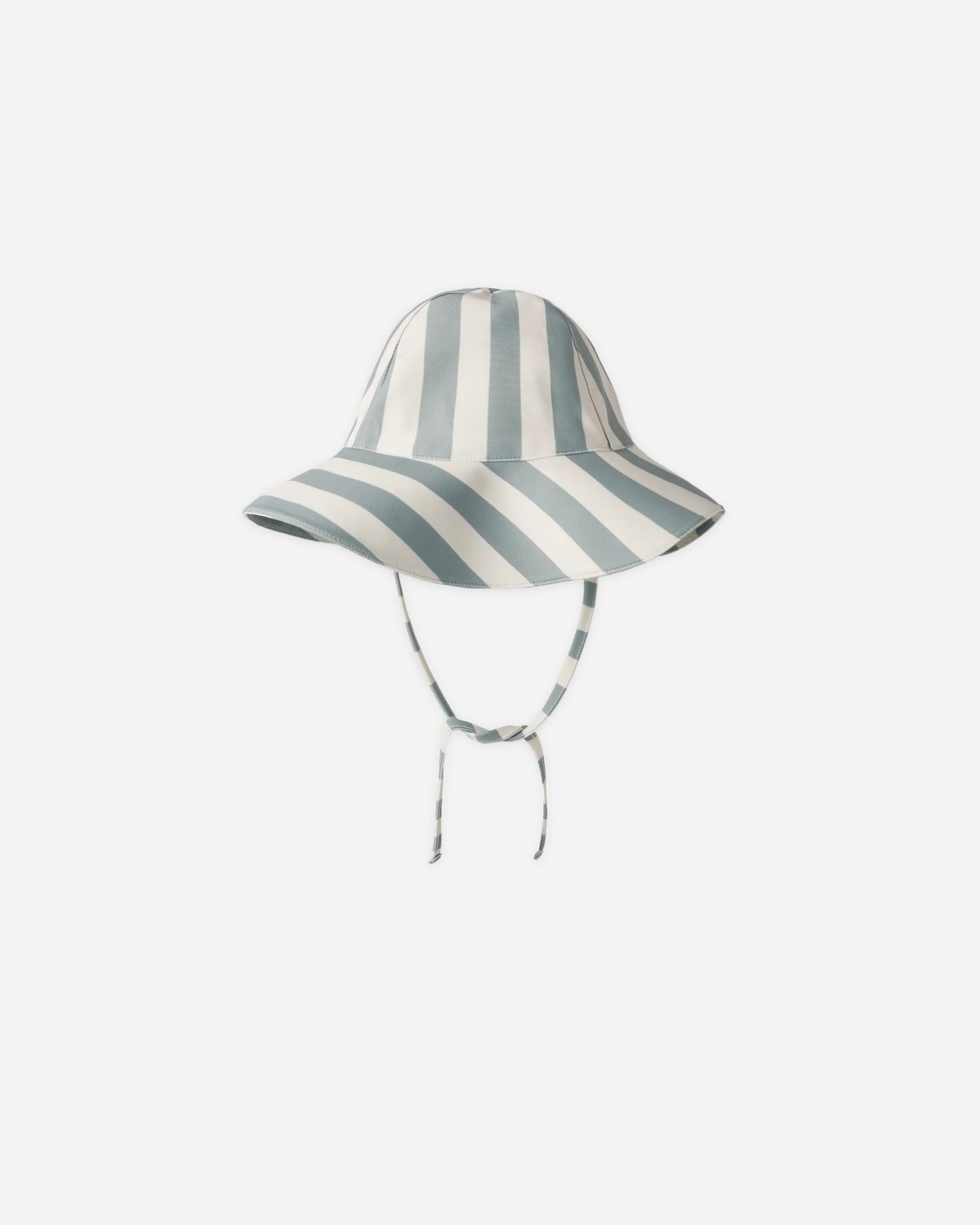 Rylee + Cru Floppy Swim Hat Green Stripe