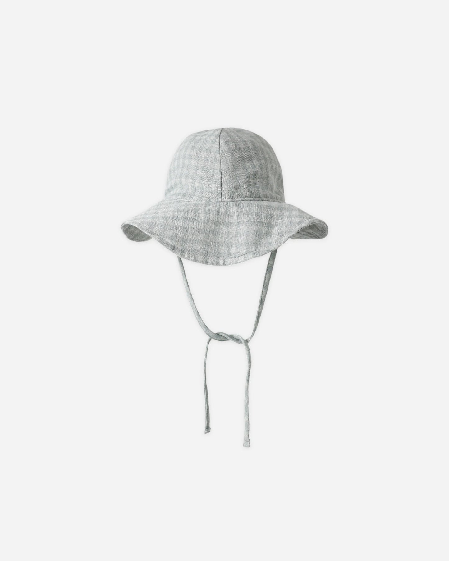 Rylee + Cru Floppy Swim Hat, Green Gingham
