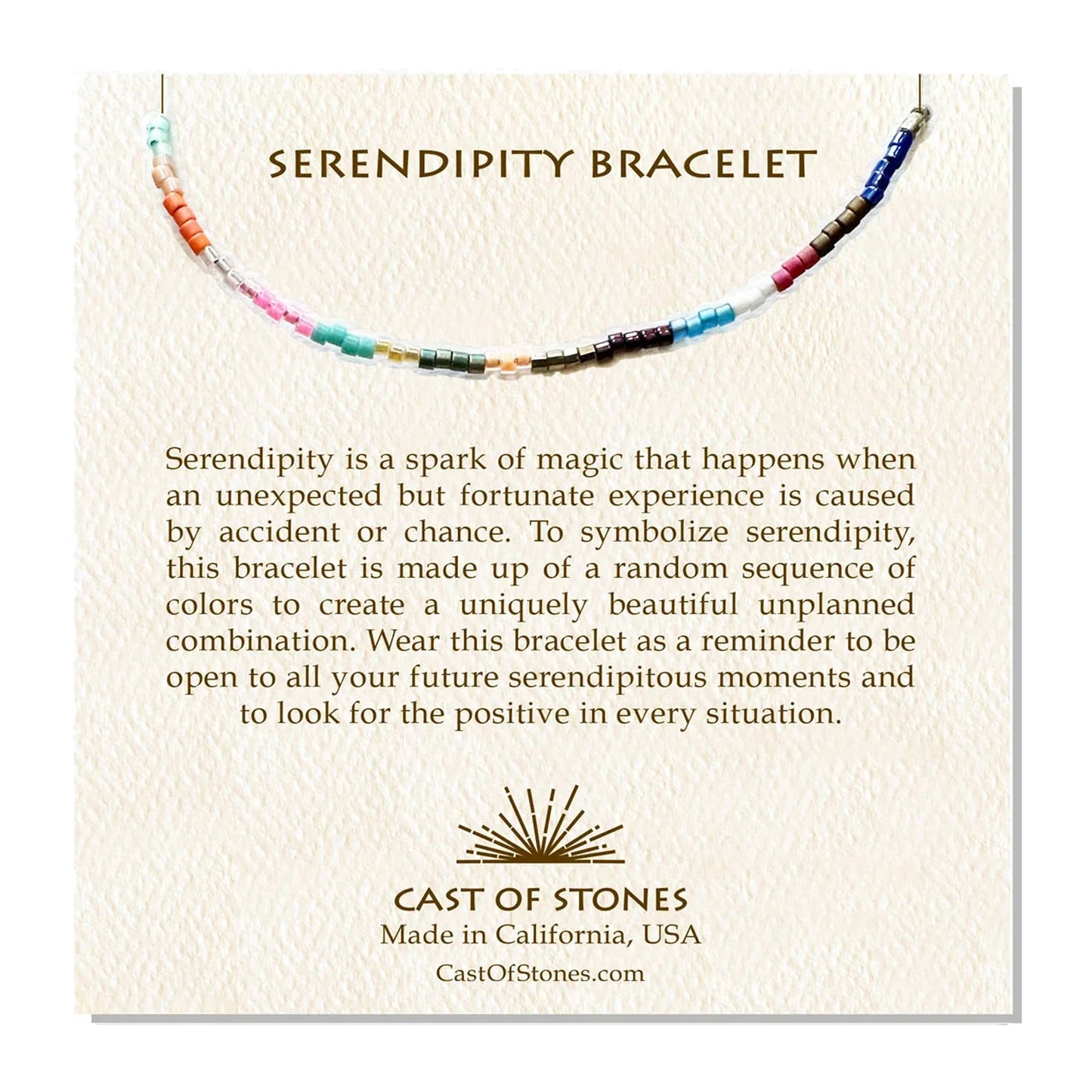 Cast of Stones Serendipity Bracelet - Multiple Options