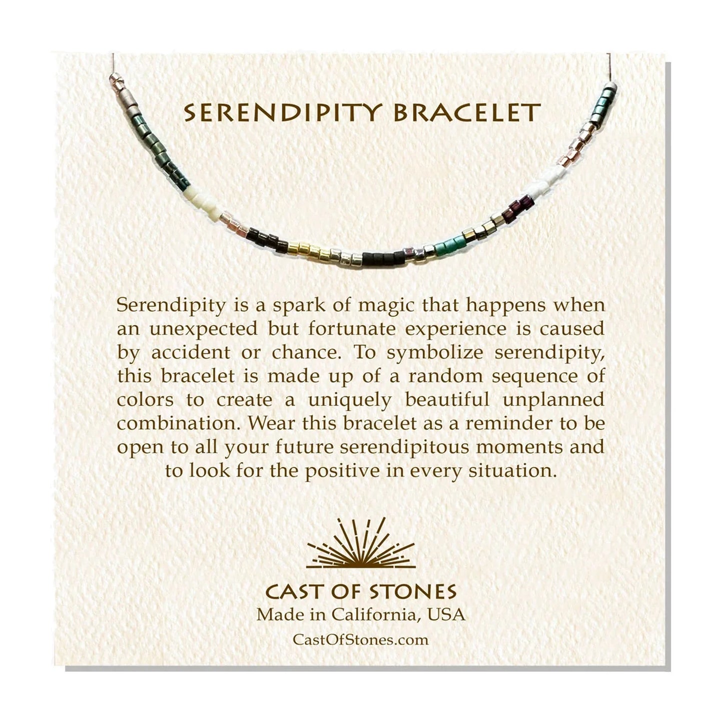 Cast of Stones Serendipity Bracelet - Multiple Options