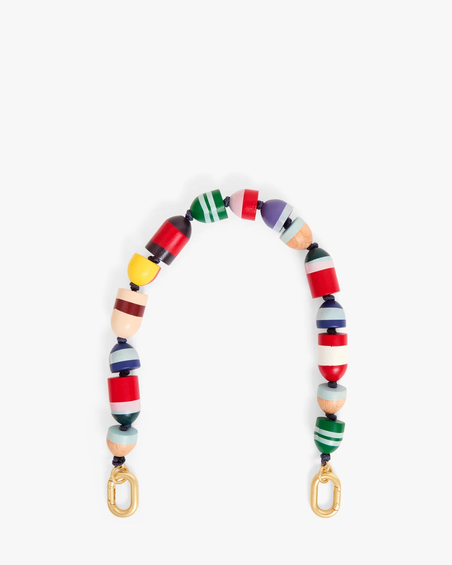 Clare V Shortie Strap, Buoy/Multi