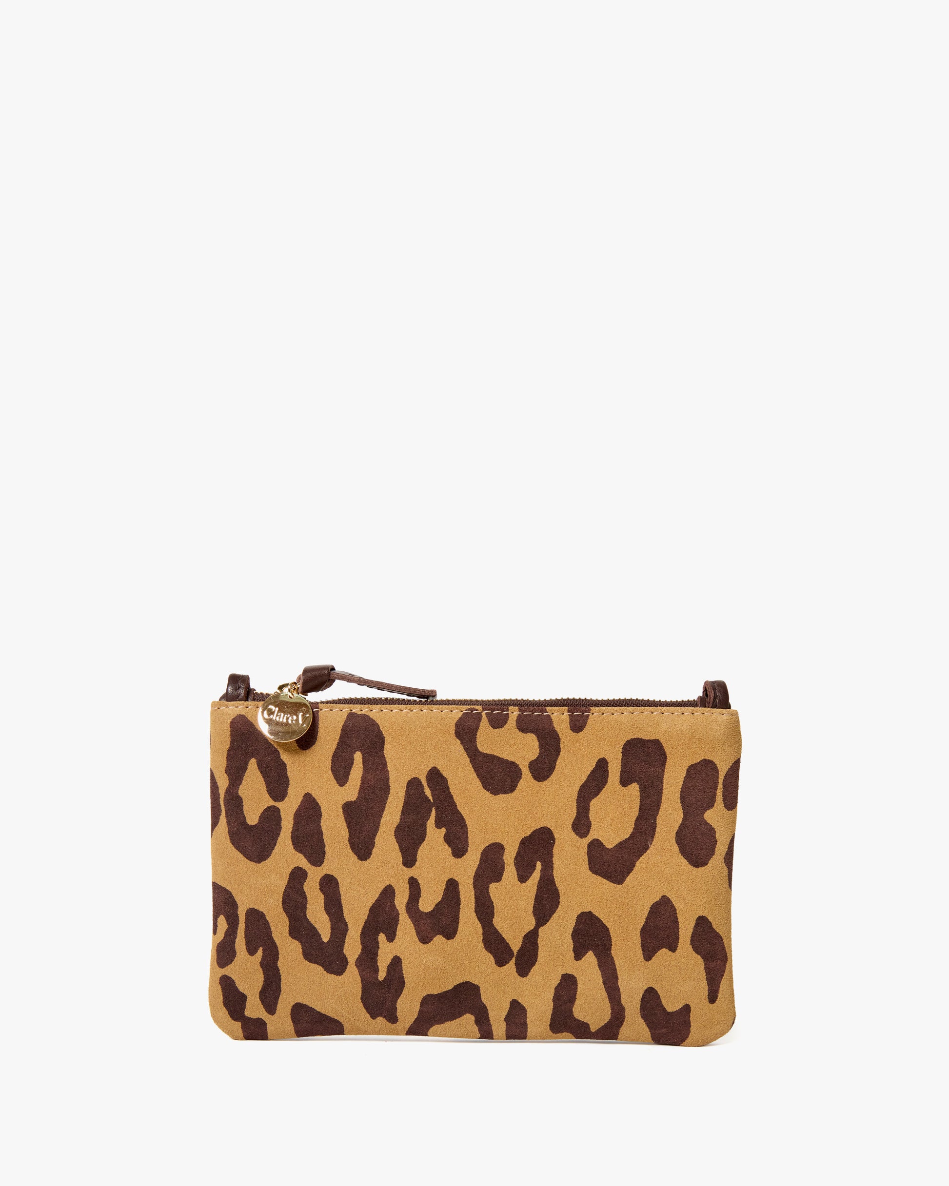 Wallet Clutch w/ Tabs - Pablo Cat Suede