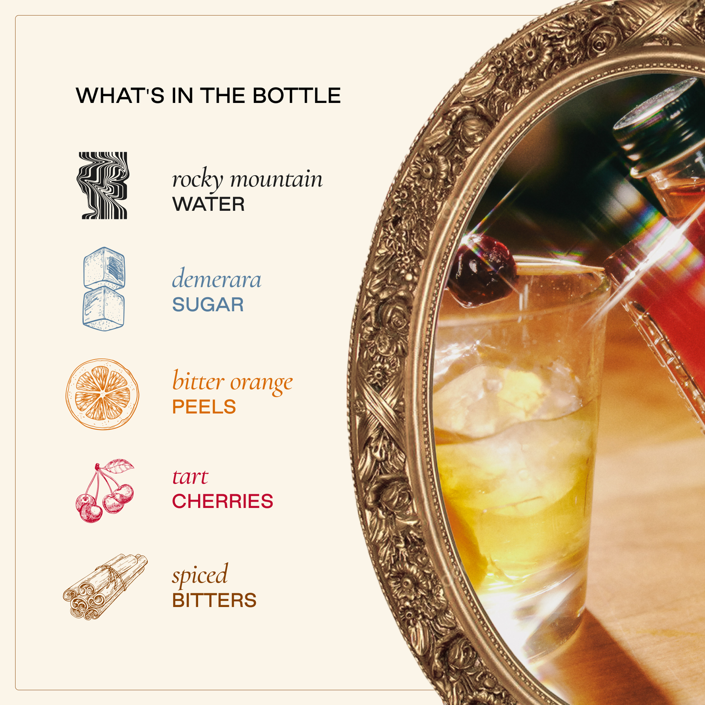 Strongwater Old Fashioned Cocktail Mixer Syrup
