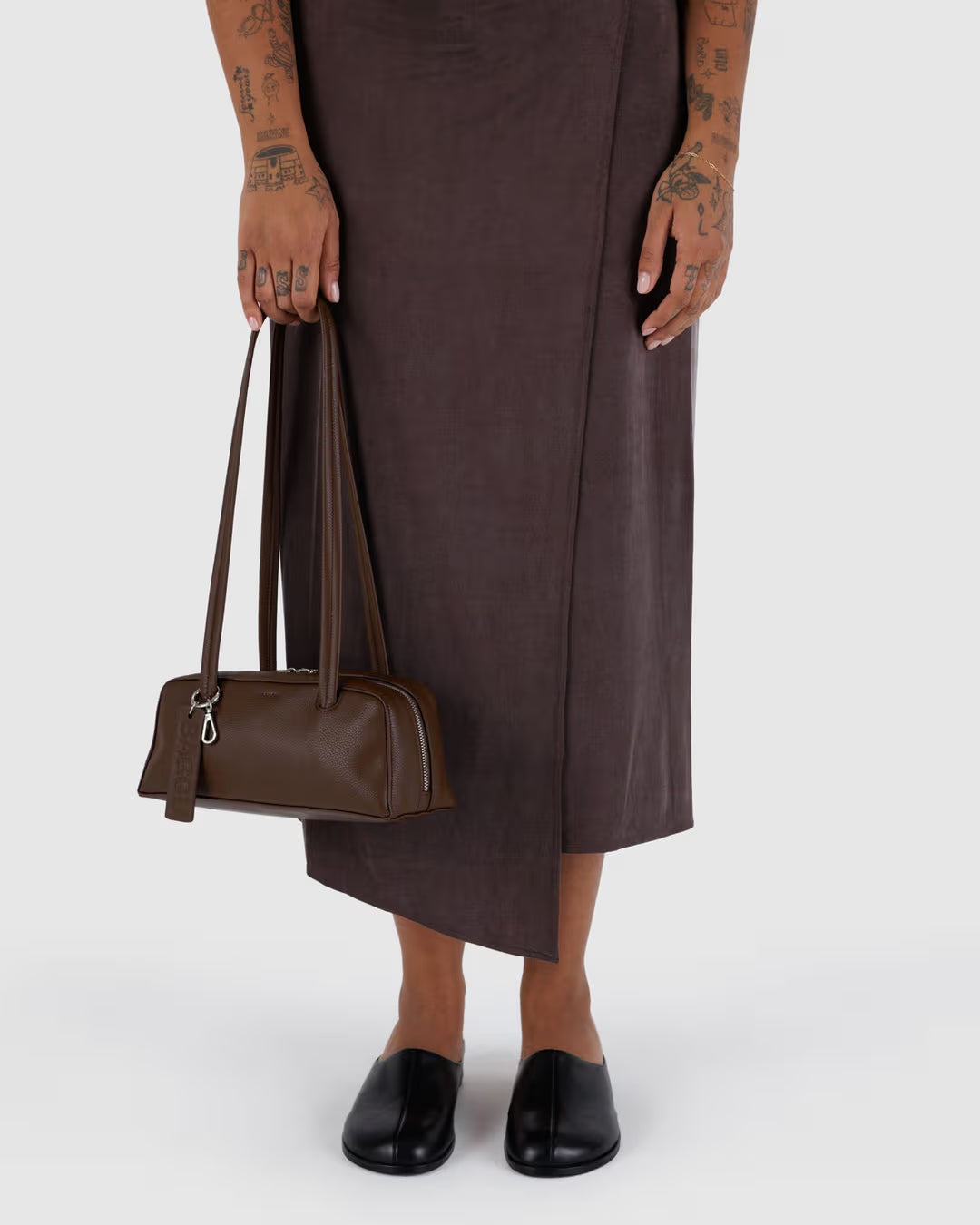 Baggu Small Recycled Leather Bowler Bag - Multiple Options