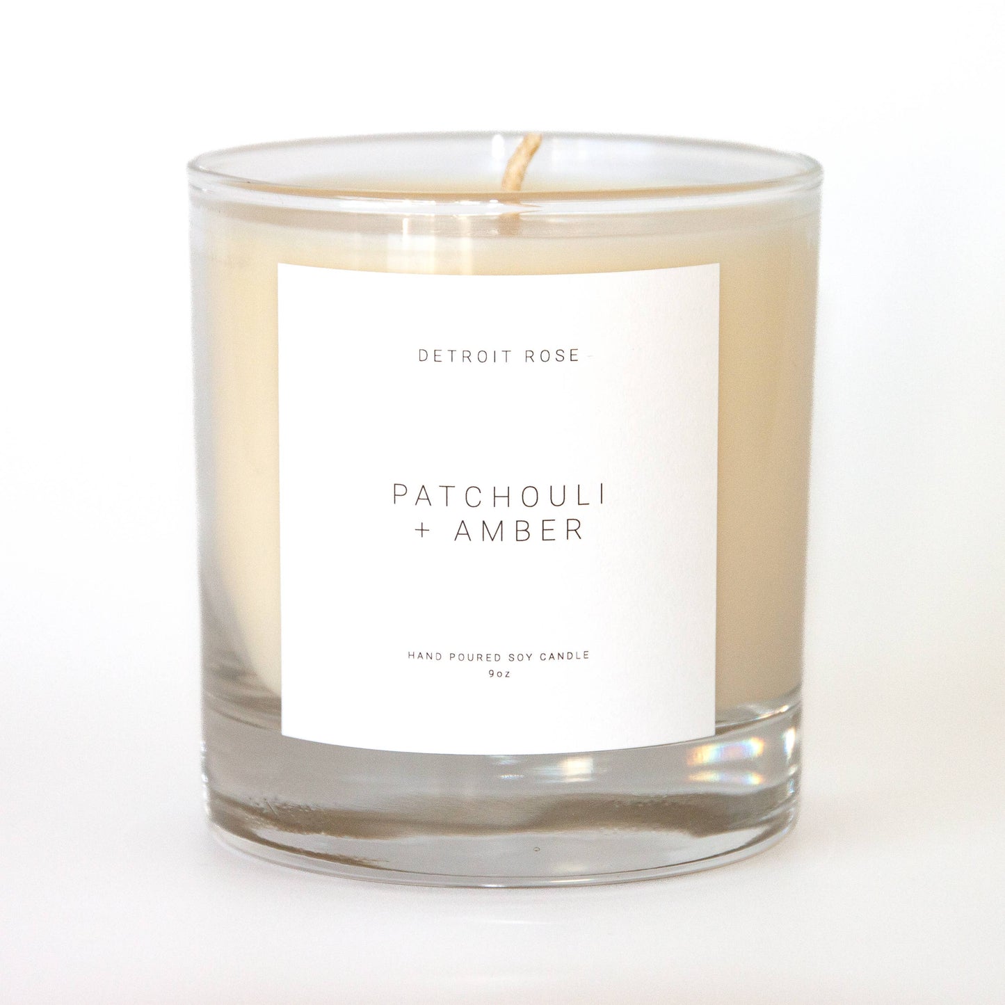 Detroit Rose - Patchouli & Amber Candle