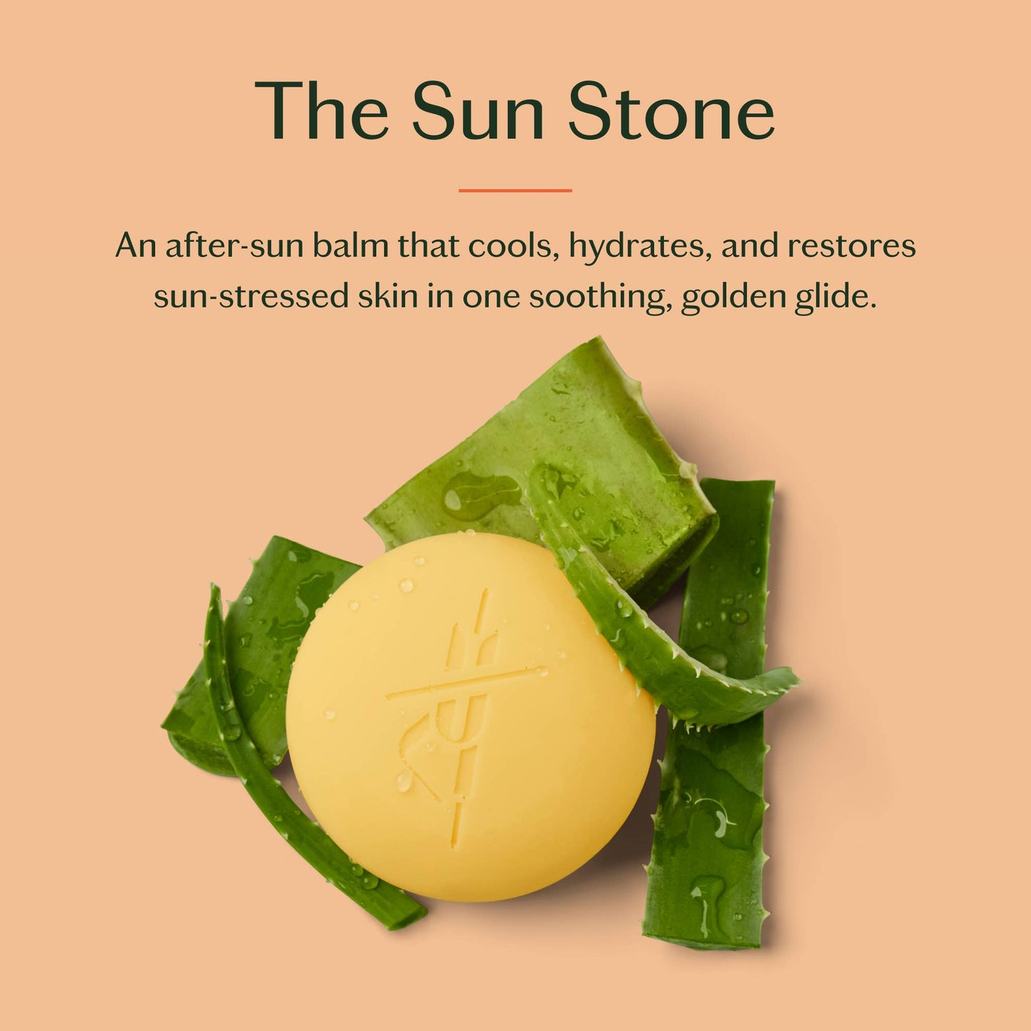 Kate McLeod The Sun Stone | After Sun Balm & Lotion Bar