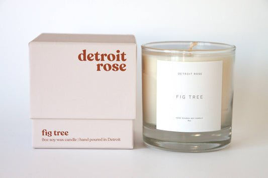 Detroit Rose - Fig Tree Candle