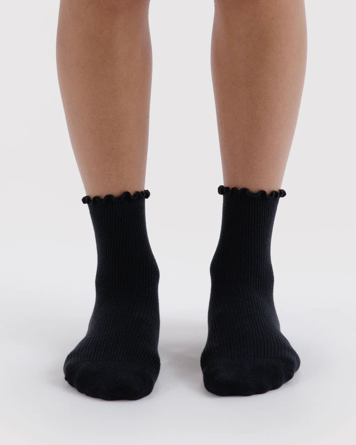Baggu Lettuce Edge Socks Set of 2 - Multiple Options