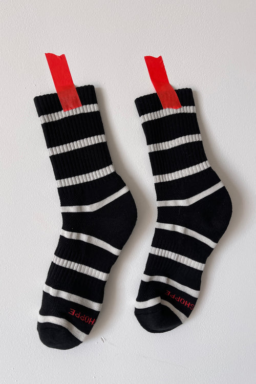 Le Bon Shoppe Striped Boyfriend Socks - Multiple Options