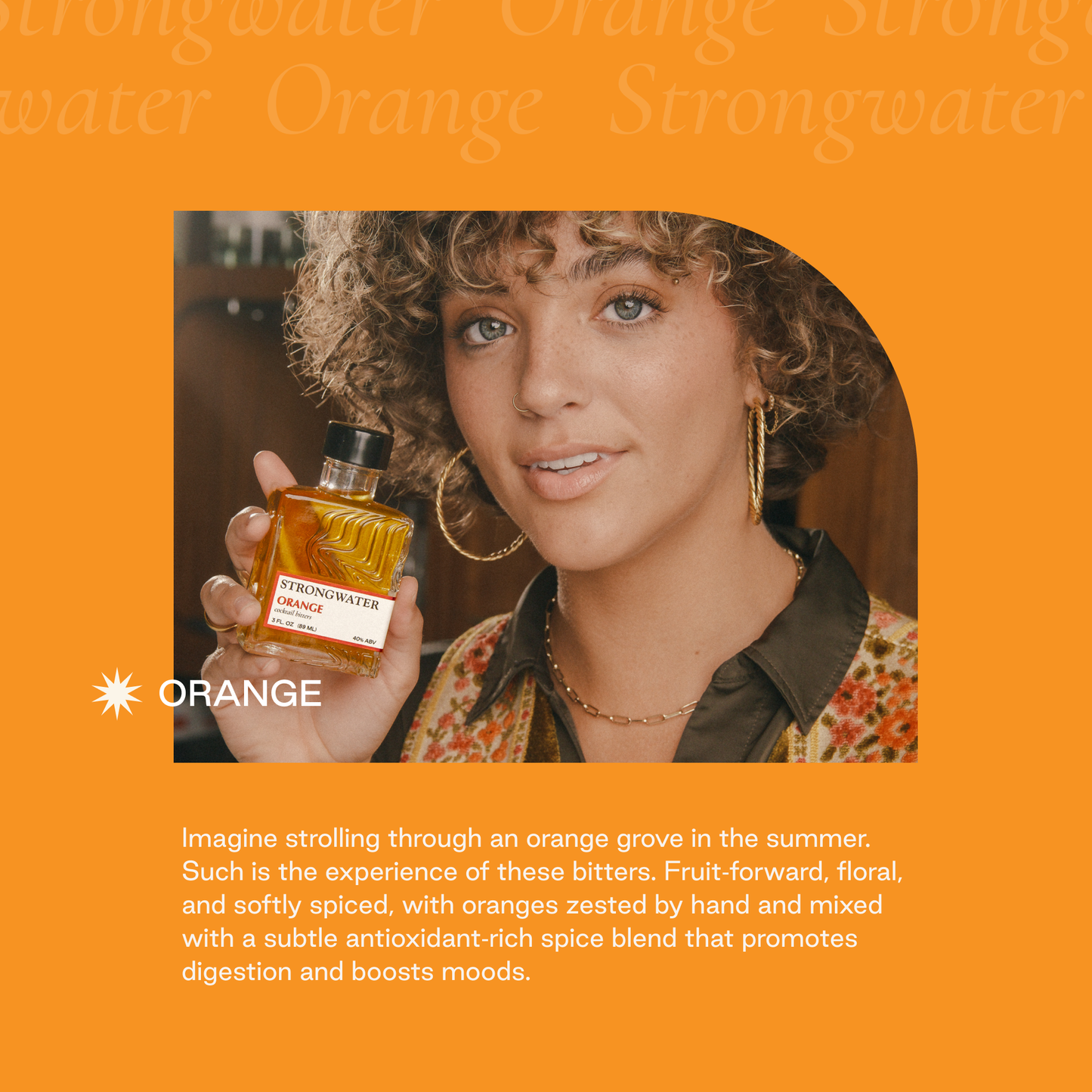 Strongwater Orange Cocktail Bitters